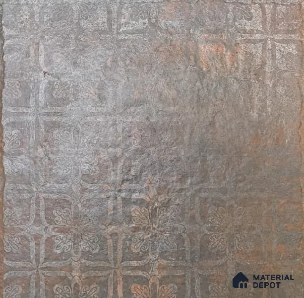 TL 05756 B Olive Highlighter 398x398 mm Matte Finish Vitrified Parking Tile -12 mm (Random Design)